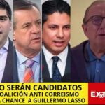 Álvaro Noboa no será presidente coalición anticorreismo