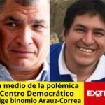 Andrés Arauz Rafael Correa binomio Arauz-Correa