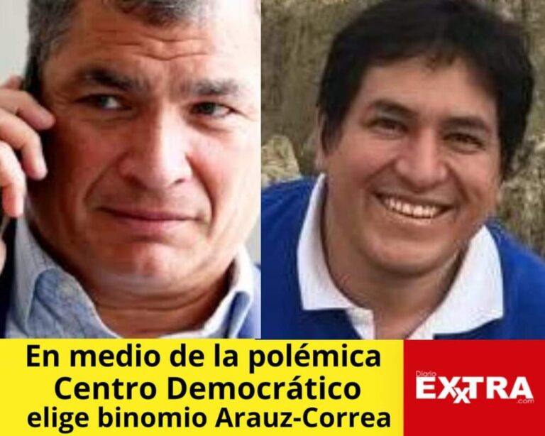 Andrés Arauz Rafael Correa binomio Arauz-Correa
