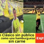 Barcelona Emelec Clasico de Astillero sin gente pandemia protocolos 2-1