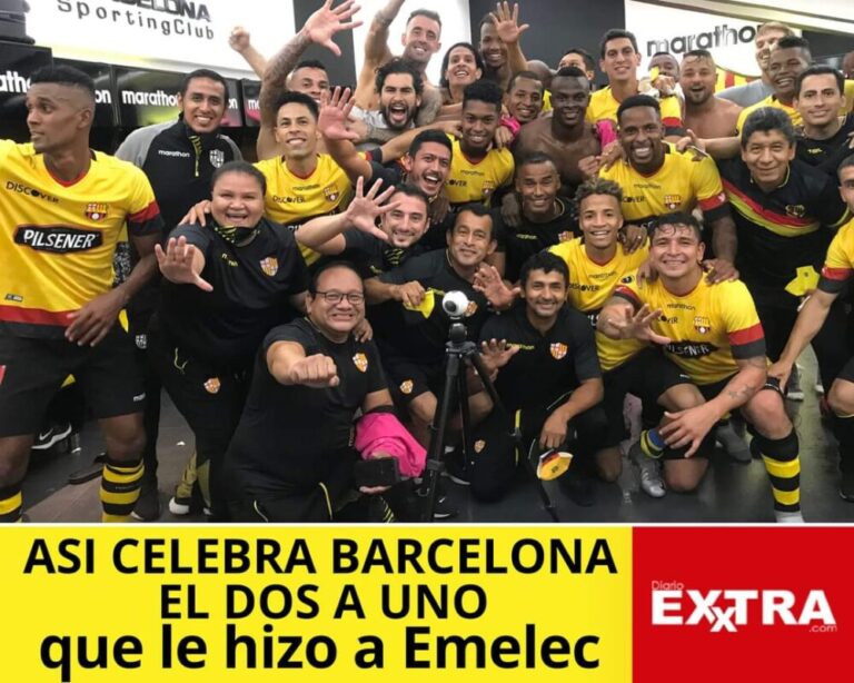 Barcelona vs Emelec Clásico del Astillero pandemia 2-1