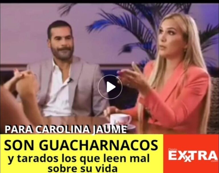 Carolina Jaume Guacharnaco memes hometown tarado reparto de hospitales