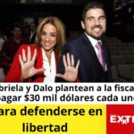 Dalo Bucaram y Gabriela Pazmiño