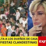 Fiestas clandestinas multa