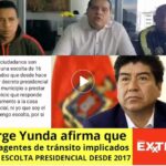 Jorge Yunda Carnet falsos DEA escolta presidencial agentes de Tránsito
