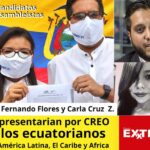 Juan Fernando Flores Carla Cruz Zambrano asambleistas caribe 2020 america