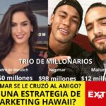 Maluma Neymar Natalia Barulich trio video