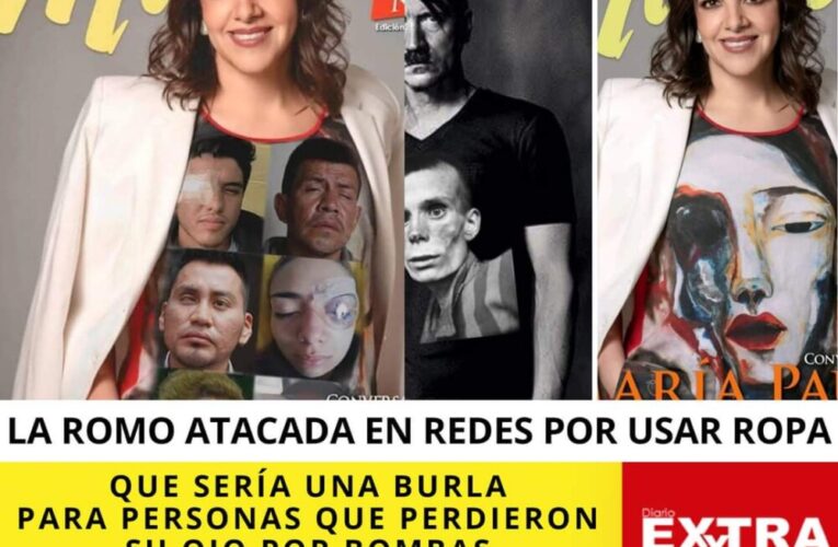 Maria Paula Romo rechazada por usar camisa que seria una burla a personas que perdieron su ojo por bombas lacrimogenas en octubre.