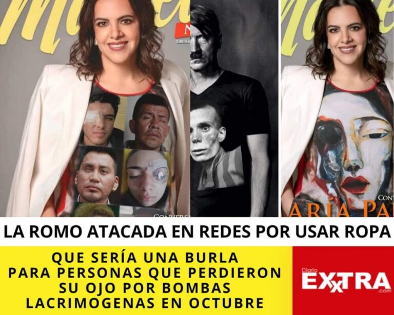 Maria Paula Romo ojo octubre camisa mariela burla sin vista