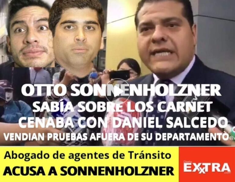 Otto Sonnenholzner agentes de transito DEA abogado