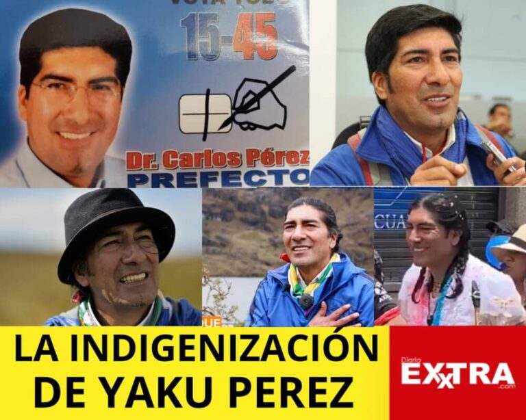 Yaku Perez elecciones 2021 antes y despues Presidente