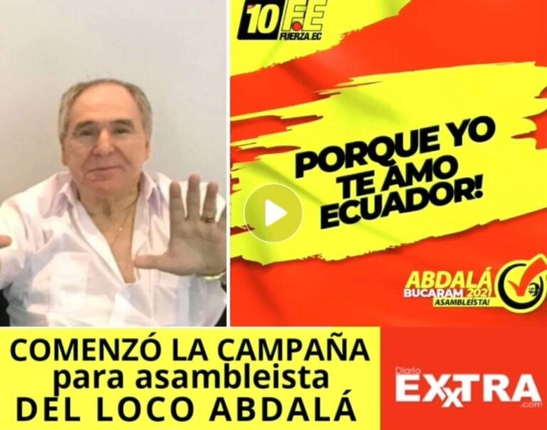 Abdalá Bucaram memes asambleista elecciones 2021 campaña candidato lasso correa