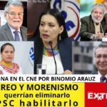 CNE binomio Arauz Guillermo Lasso Rafael Correa Guayas