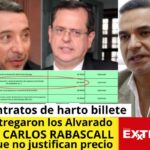 Fernando y Vinicio Alvarado, Carlos Rabascall sobreprecios Arauz Rafael Correa