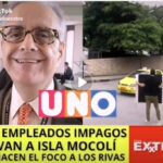 Marcel Rivas Canal Uno exempleados impagos Isla Mocolí