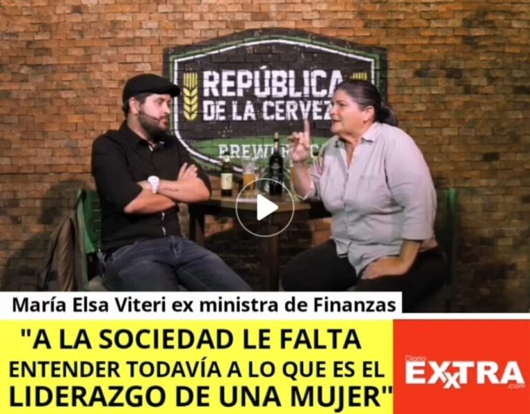 Maria Elsa Viteri Lasso Finanzas Rafael Correa Elecciones 2021 GBLT