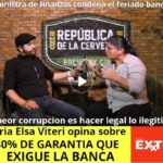 Maria Elsa Viteri ministra de Finanzas elecciones 2021 Rafael Correa Guillermo Laaso