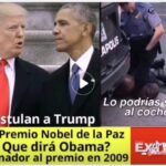 Obama, Donald Trump, Nobel de la paz, George Floyd