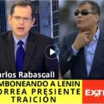 Rafael Correa, traición Carlos Rabascall, María Elsa Viteri, Elecciones 2021