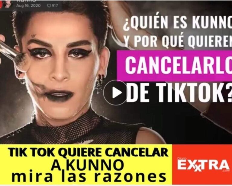 tiktok kunno saludos cancelar $55 $1200 criticas cancelar kunno