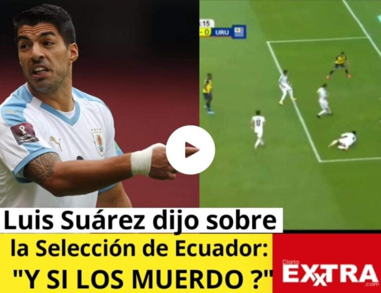 Ecuador vs Uruguay 4-0 Luis Suárez, Ecuador, Uruguay