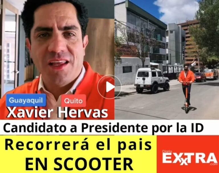 Xavier Hervas, Izquierda Democrática, Elecciones2021, lista 12, candidato presidentes