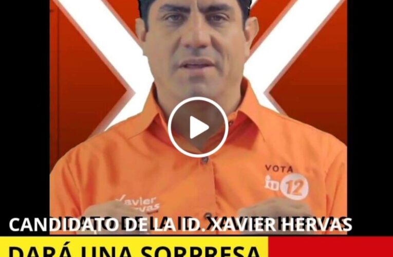 El Día X y el candidato de la ID. Xavier Hervas.