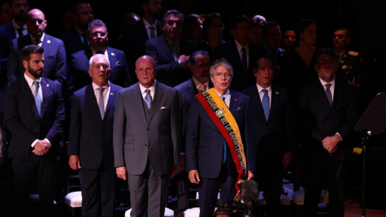 Lasso presenta su informe a la Nación tras la muerte cruzada que cerró la Asamblea Nacional